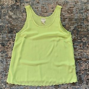 H&M Scalloped Tank